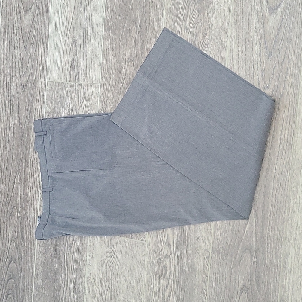 Larry Levine Stretch Grey Trousers